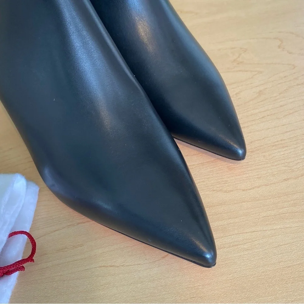 Christian Louboutin Epic Booty Leather Ankle Boots 70‎